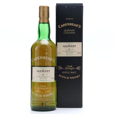 Glenlivet 1973 Cadenhead's 21 Year Old Glenlivet 1973 Cadenhead's 21 Year Old