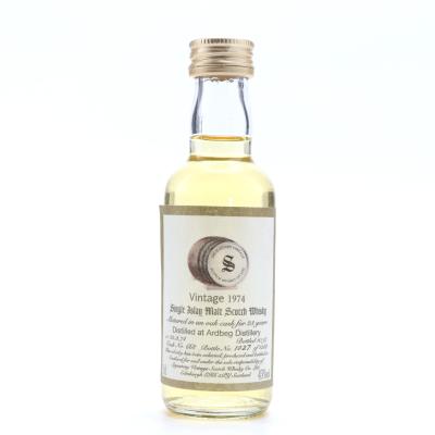 Ardbeg 1974 Signatory Vintage 23 Year Old Miniature Ardbeg 1974 Signatory Vintage 23 Year Old Miniature