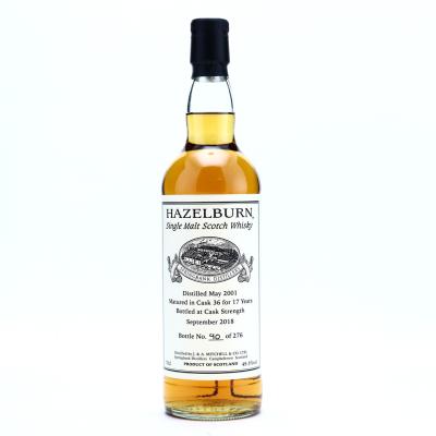 Hazelburn 2001 Private Cask 17 Year Old #36 Hazelburn 2001 Private Cask 17 Year Old #36