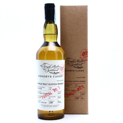 Benrinnes 2007 Single Malts of Scotland 13 Year Old Reserve Casks / Parcel No.3 Benrinnes 2007 Single Malts of Scotland 13 Year Old Reserve Casks / Parcel No.3