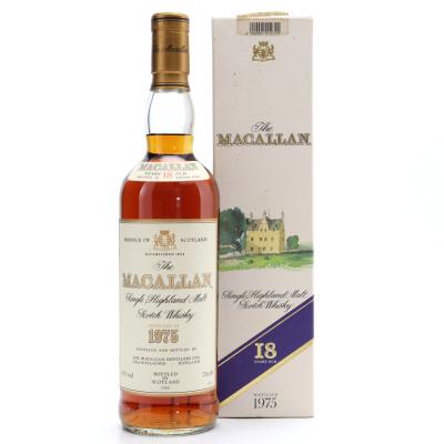 Macallan 1975 18 Year Old / Euromarques Import