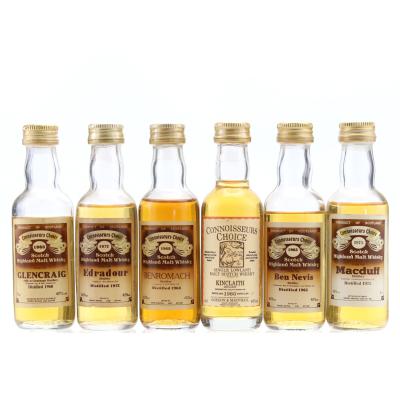 Gordon and MacPhail Miniature x 6 / includes Kinclaith