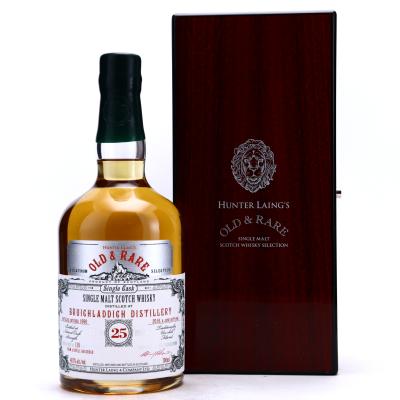 Bruichladdich 1990 Hunter Laing 25 Year Old / Old and Rare