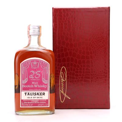 Talisker 25 Year Old Gordon and MacPhail / Queen's Silver Jubilee 1977