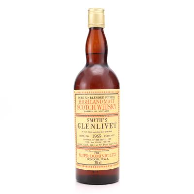 Glenlivet 1969 Smith's 12 Year Old / Peter Dominic