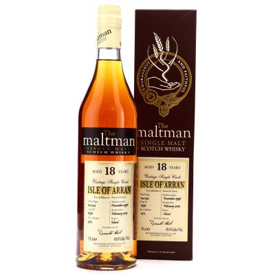 Arran 1996 Maltman 18 Year Old