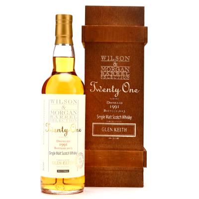 Glen Keith 1991 Wilson and Morgan 21 Year Old Sherry Wood