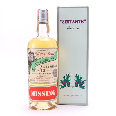 Rosebank 1989 Silver Seal 12 Year Old / Sestante Collection