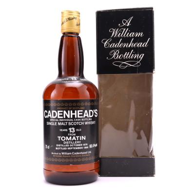 Tomatin 1976 Cadenhead's 13 Year Old 