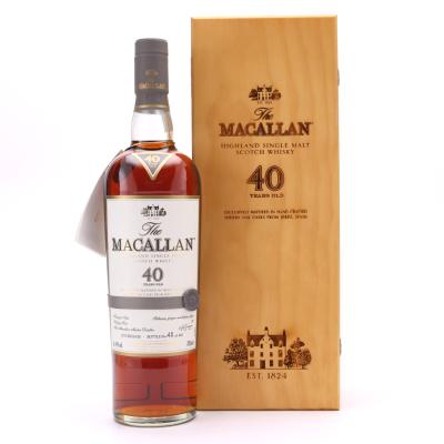 Macallan 40 Year Old 2017 Release