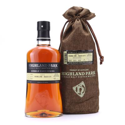 Highland Park 2006 Single Sherry Cask 12 Year Old #5002 / Viking Line Batch #6