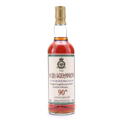 Macallan 12 Year Old 12 (B) Squadron 90th Anniversary