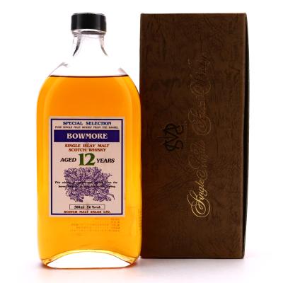 Bowmore 12 Year Old Scotch Malt Sales 50cl