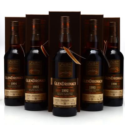 Glendronach Single Cask Batch #17 5 x 70cl