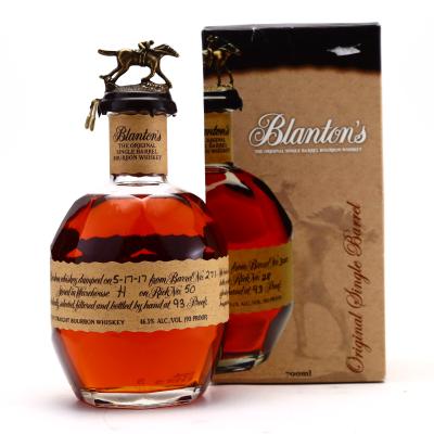 Blanton's Single Barrel dumped 2017 70cl