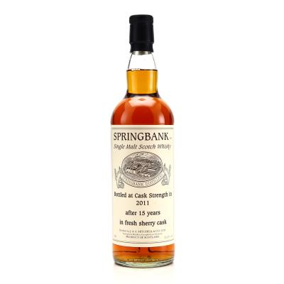 Springbank 15 Year Old Private Sherry Cask