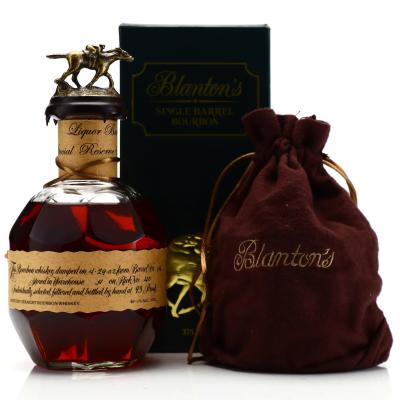 Blanton's Single Barrel Special Reserve dumped 2002 37.5cl