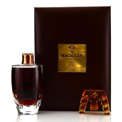 Macallan 55 Year Old Lalique Six Pillars Collection