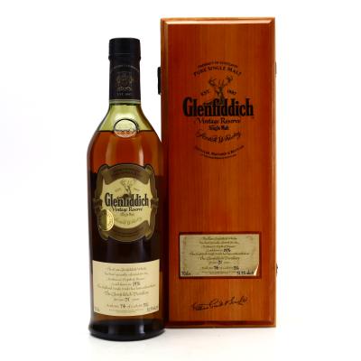 Glenfiddich 1976 Vintage Reserve 31 Year Old #516