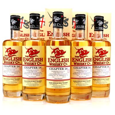 English Whisky Co 2009 Chapter 14 Not Peated 5 x 70cl