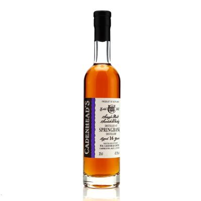 Springbank 16 Year Old Cadenhead's 35cl