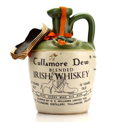 Tullamore Dew 12 Year Old Decanter 1960s