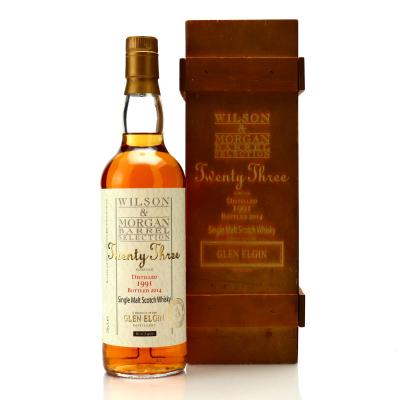 Glen Elgin 1991 Wilson and Morgan 23 Year Old