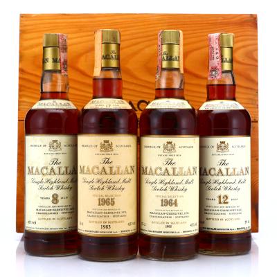 Macallan Rinaldi Imports early 1980s with Wooden Case