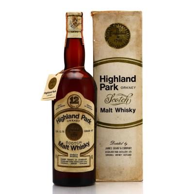 Highland Park 12 Year Old 1960s / Adriatic Import