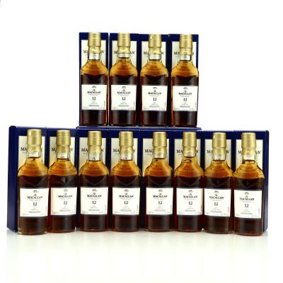 Macallan Gold Double Cask Miniature x 12 / Case