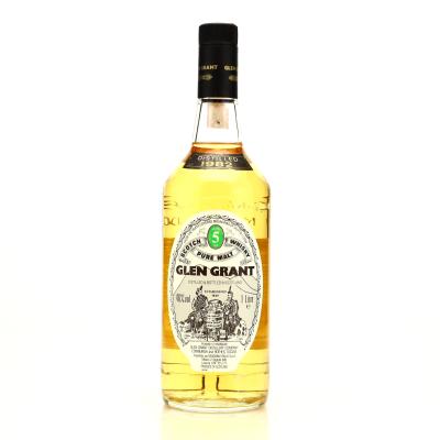 Glen Grant 1982 5 Year Old 1 Litre / Seagram Italia Import