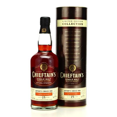 Speyside Single Malt 2006 Chieftain's 15 Year Old / Antony's Choice