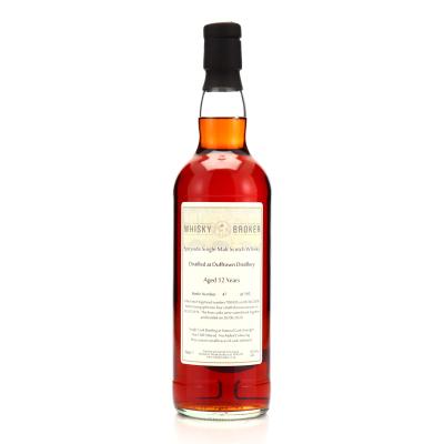 Dufftown 2008 Whisky Broker 12 Year Old