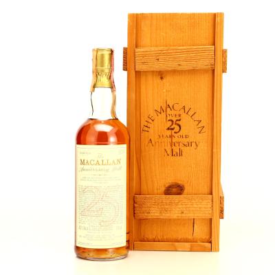 Macallan 1958/59 Anniversary Malt 25 Year Old