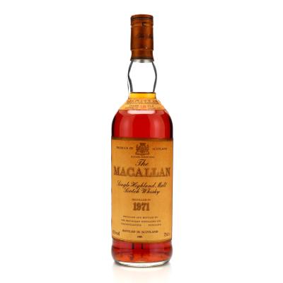 Macallan 1971 18 Year Old / Exclusive Drinks Import