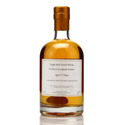 Springbank 1993 Whisky Broker 27 Year Old