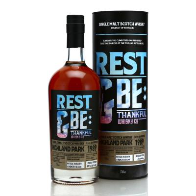 Highland Park 1989 Rest and Be Thankful 26 Year Old