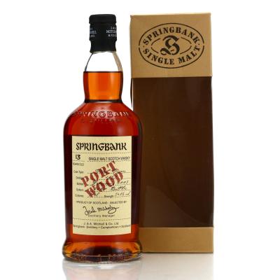 Springbank 1989 Port Wood 13 Year Old