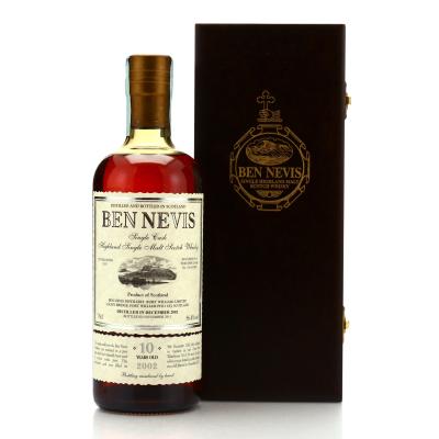 Ben Nevis 2002 Single Port Cask 10 Year Old #334