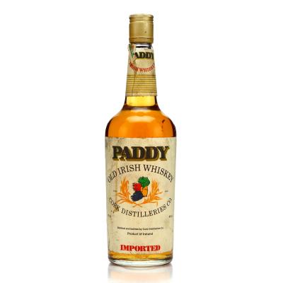 Paddy Old Irish Whiskey 1980s