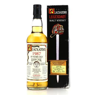 Macallan 1987 Blackadder 19 Year Old Raw Cask