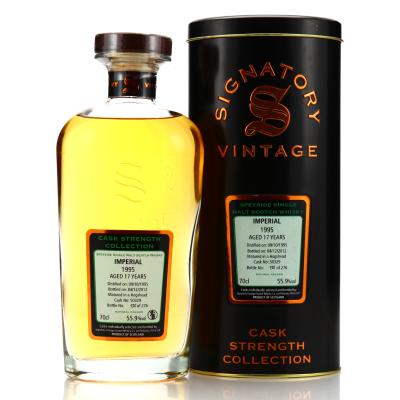 Imperial 1995 Signatory Vintage 17 Year Old Cask Strength