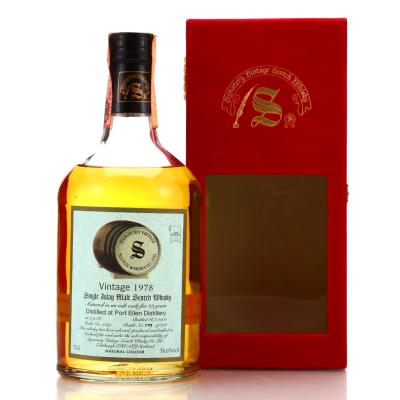 Port Ellen 1978 Signatory Vintage 23 Year Old / Cask #5349