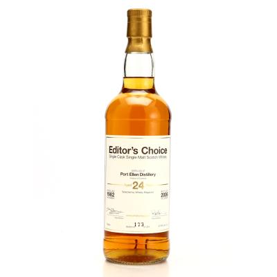 Port Ellen 1982 Whisky Magazine 24 Year Old 75cl / US Import