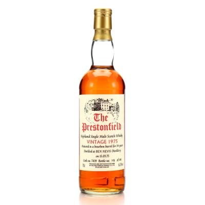 Ben Nevis 1975 The Prestonfield 34 Year Old