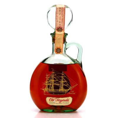 Old Fitzgerald 1965 Bottled in Bond 6 Year Old 100 Proof Old Ironsides Decanter / Stitzel-Weller