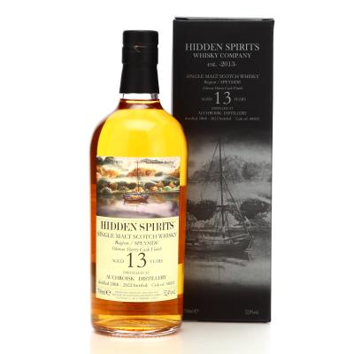 Auchroisk 2008 Hidden Spirits 13 Year Old