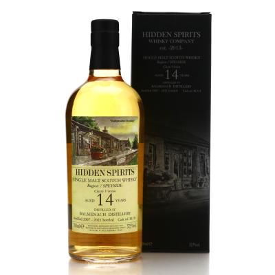 Balmenach 2007 Hidden Spirits 14 Year Old