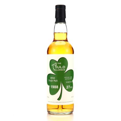 Irish Single Malt 1988 The Auld Alliance 27 Year Old