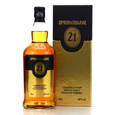 Springbank 21 Year Old 2016 Release